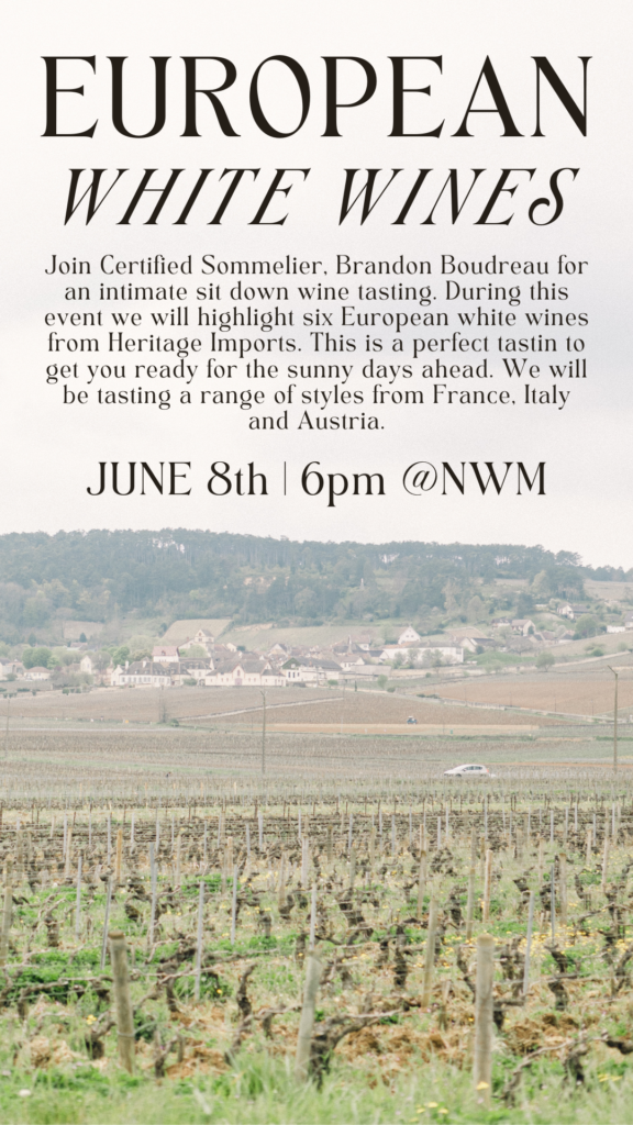 European White Wine Tasting Discover Brunswick