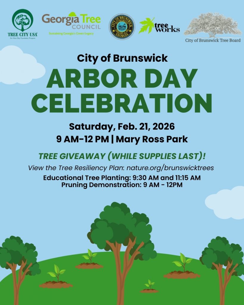 Brunswick Arbor Day poster